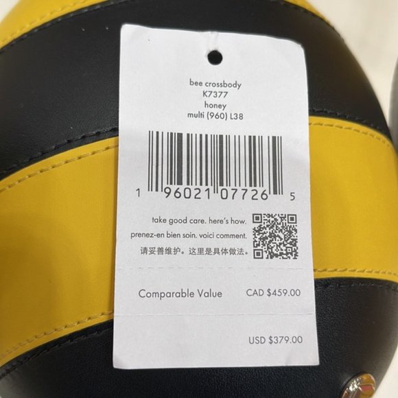 Kate Spade Honey Bee Crossbody Bag Multi Color - Picture 14 of 16